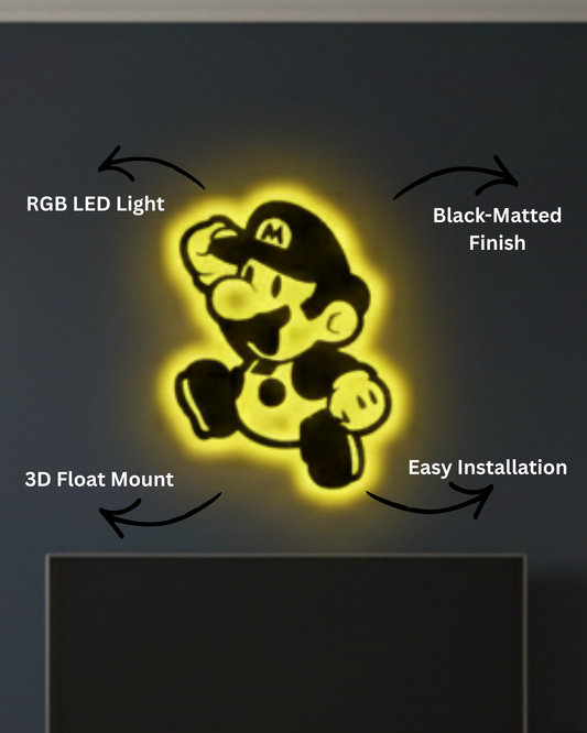 Mario LED Wall Décor