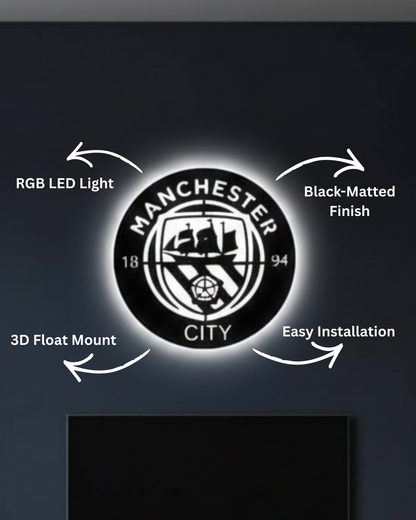 Manchester City Football Club LED Logo