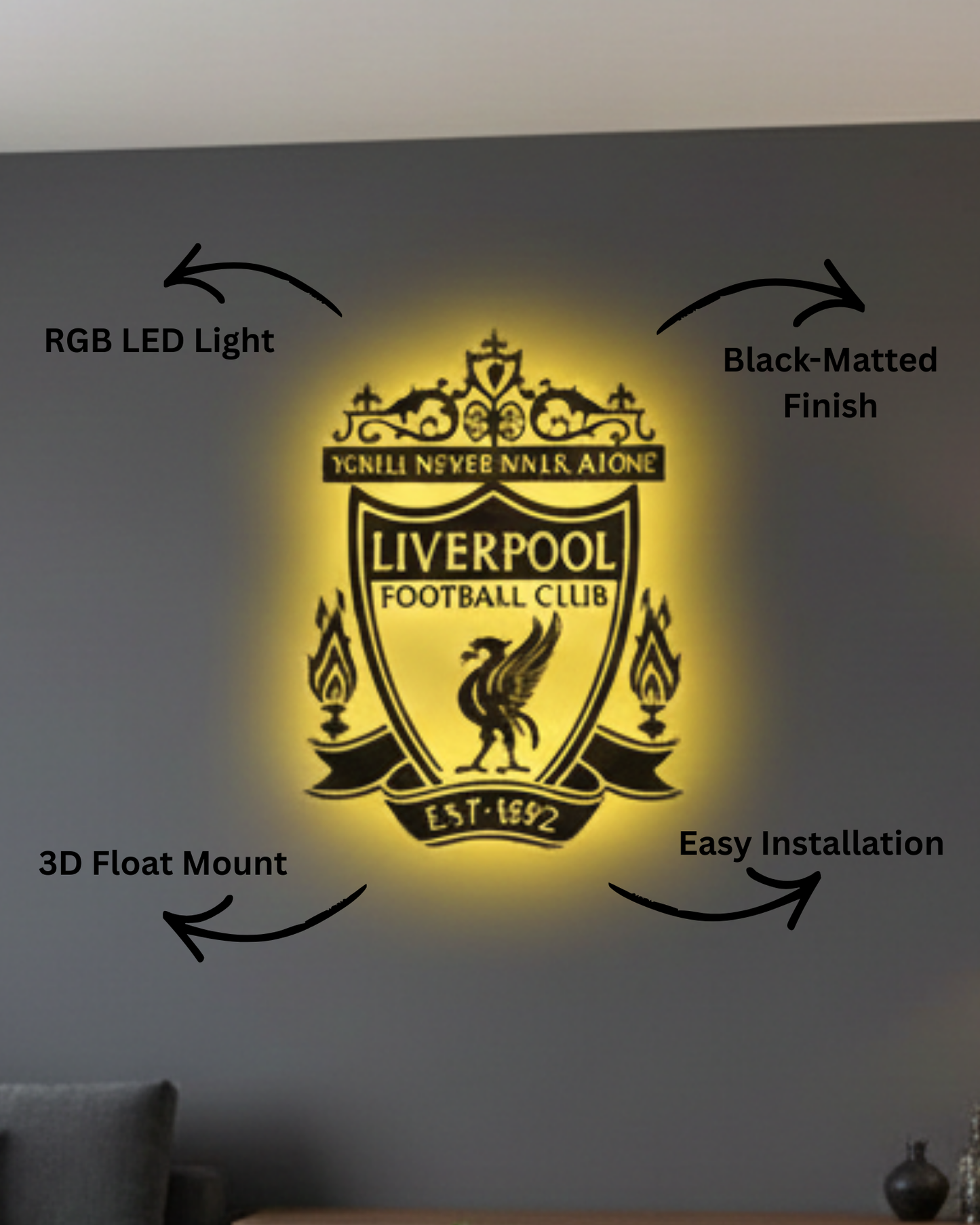 Liverpool LED Wall Decor