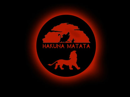 Hakuna Matata LED Wall Décor LED Logo