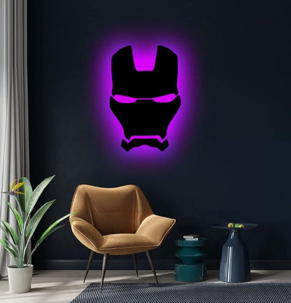 Iron Man LED Logo