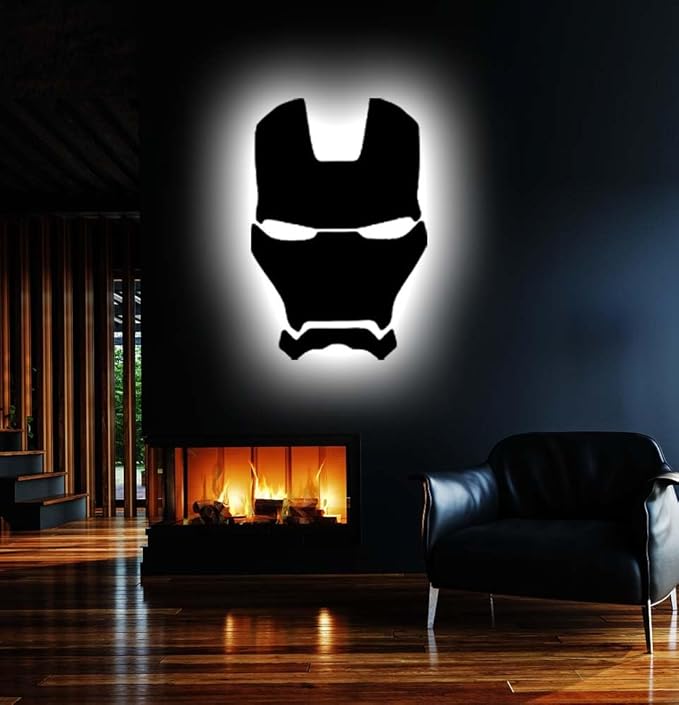 Iron Man LED Logo