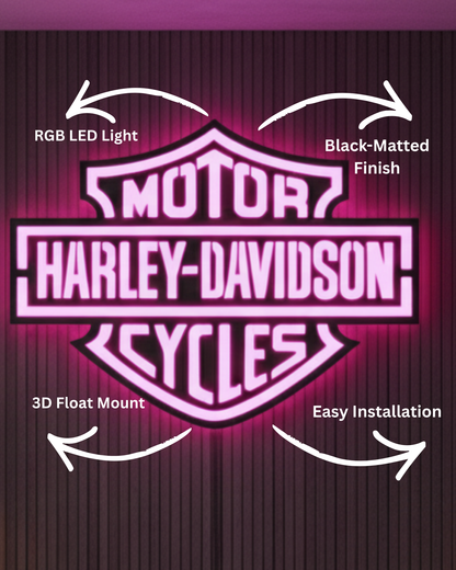Harley-Davidson LED Wall Décor