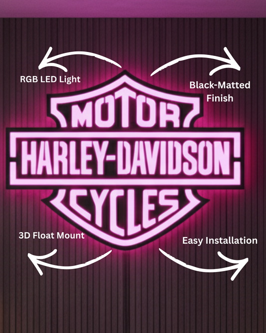 Harley-Davidson LED Wall Décor