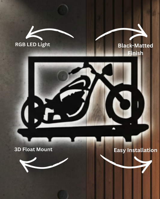 Bike LED Wall Décor