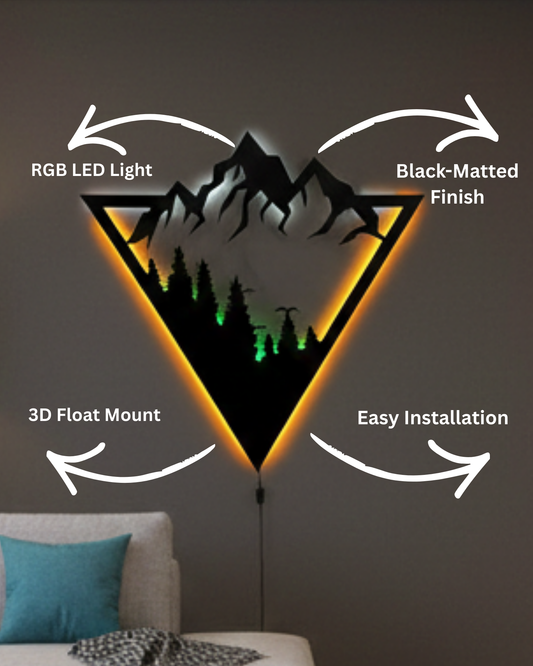 Blast of Beauty LED Wall Decor
