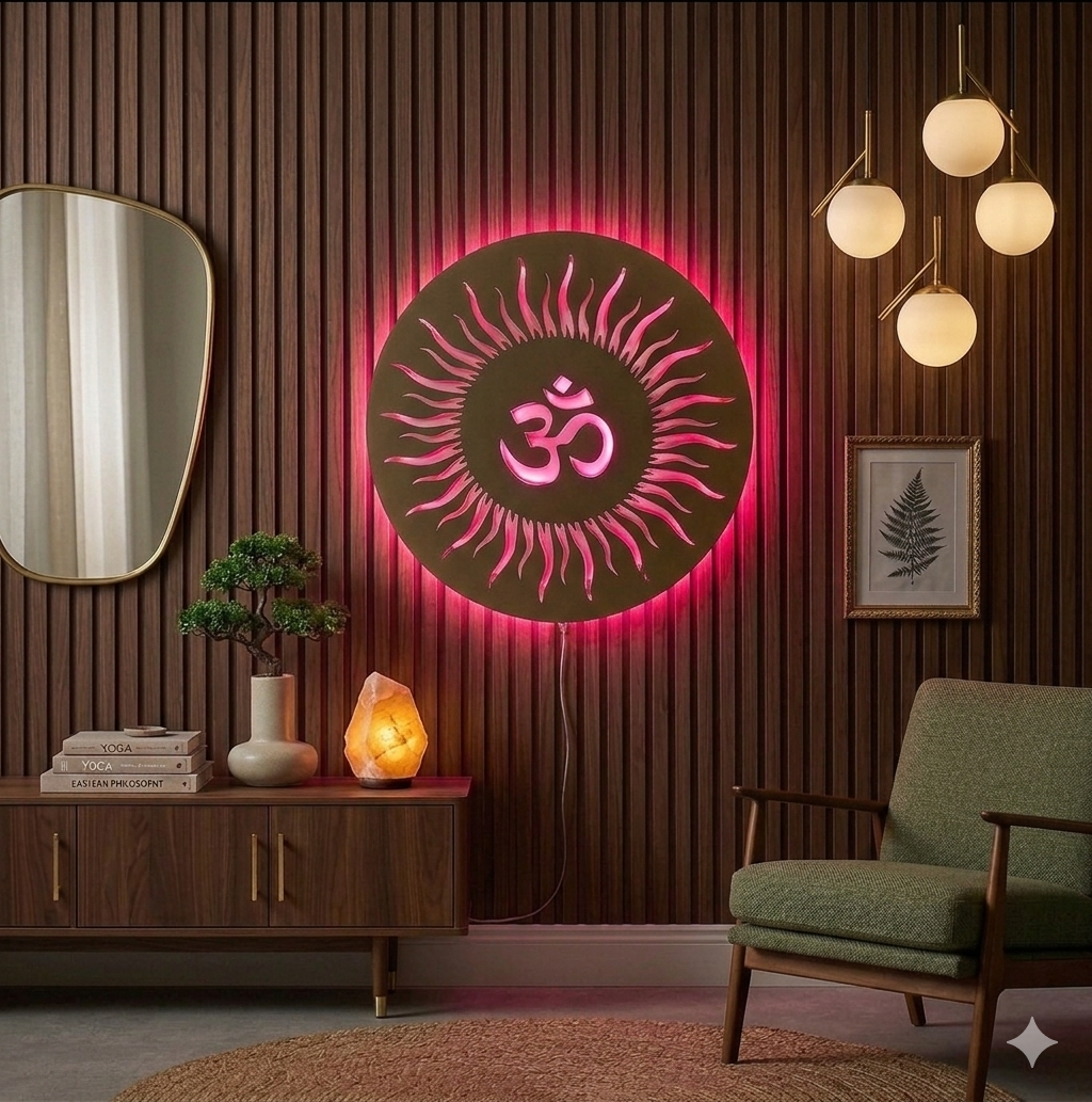 Om LED Wall Logo
