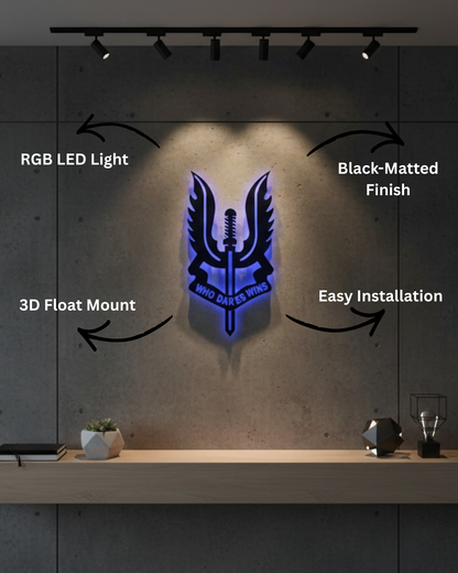 Army Balidan LED Wall Décor