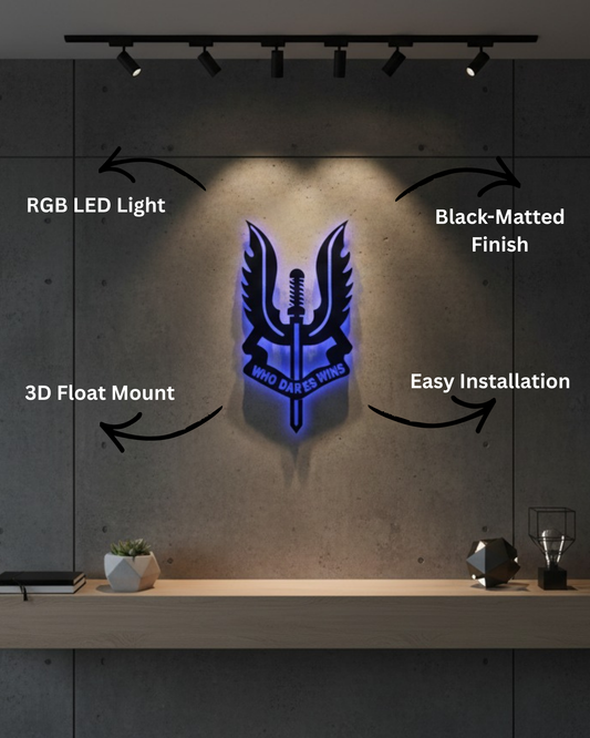Army Balidan LED Wall Décor