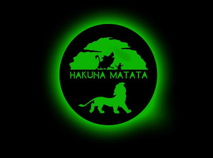 Hakuna Matata LED Wall Décor LED Logo