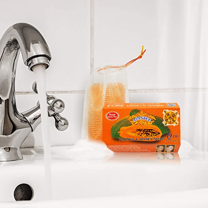 ASANTEE PAPAYA SOAP  (PACK OF 1)