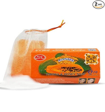 ASANTEE PAPAYA SOAP  (PACK OF 1)