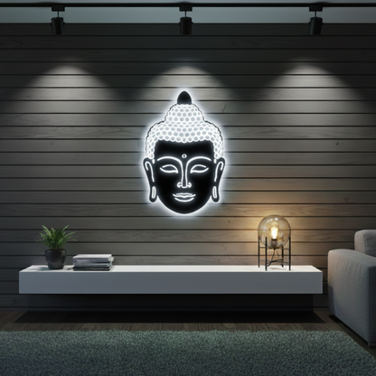 Buddha LED Wall Logo
