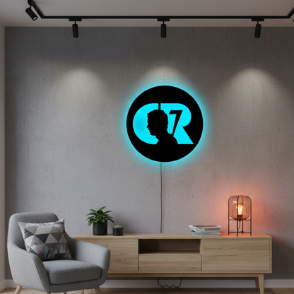 Cristiano Ronaldo (CR7) LED Logo