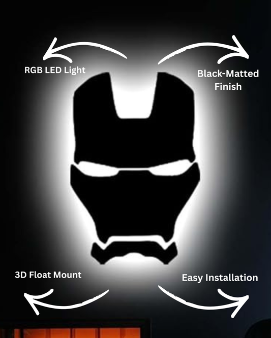 Iron Man LED Logo