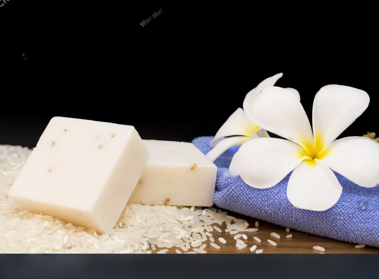 Natural Rice Milk Soap,Thai Handmade Rice Soap,Rice Lightening Soap With Rice