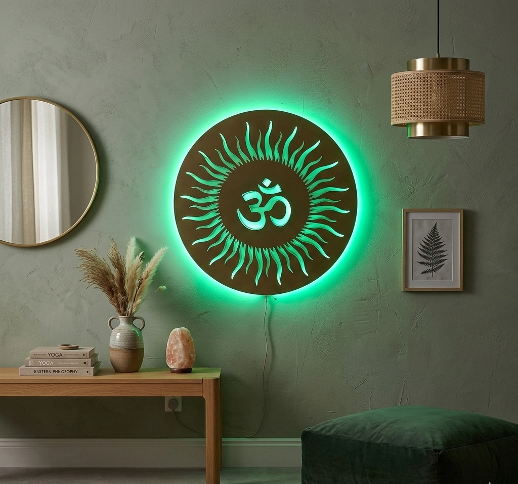 Om LED Wall Logo