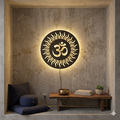 Om LED Wall Logo