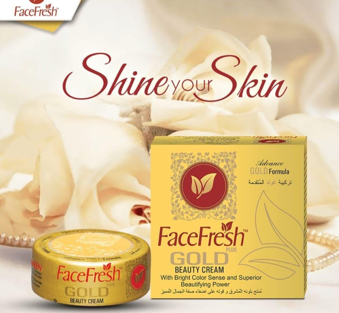 Face Fresh Gold 100% Original Beauty Cream 100% Result Grantee