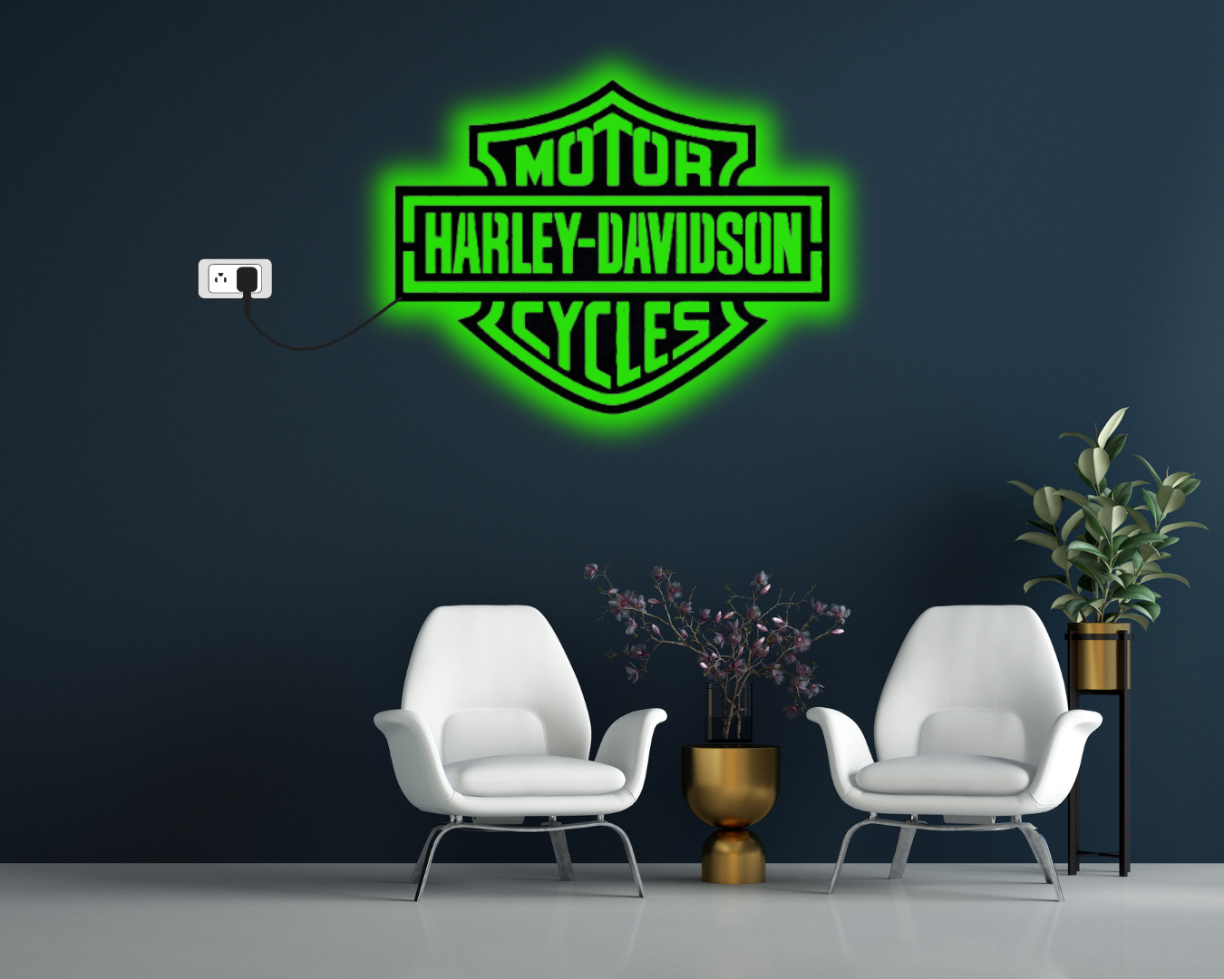 Harley-Davidson LED Wall Décor
