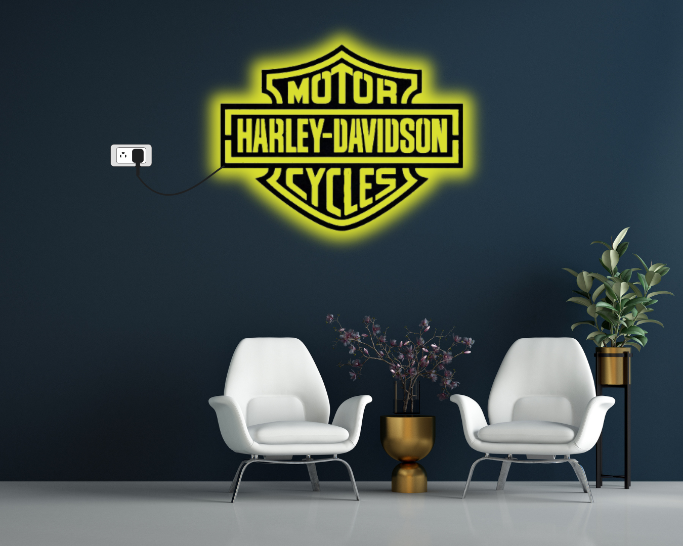 Harley-Davidson LED Wall Décor