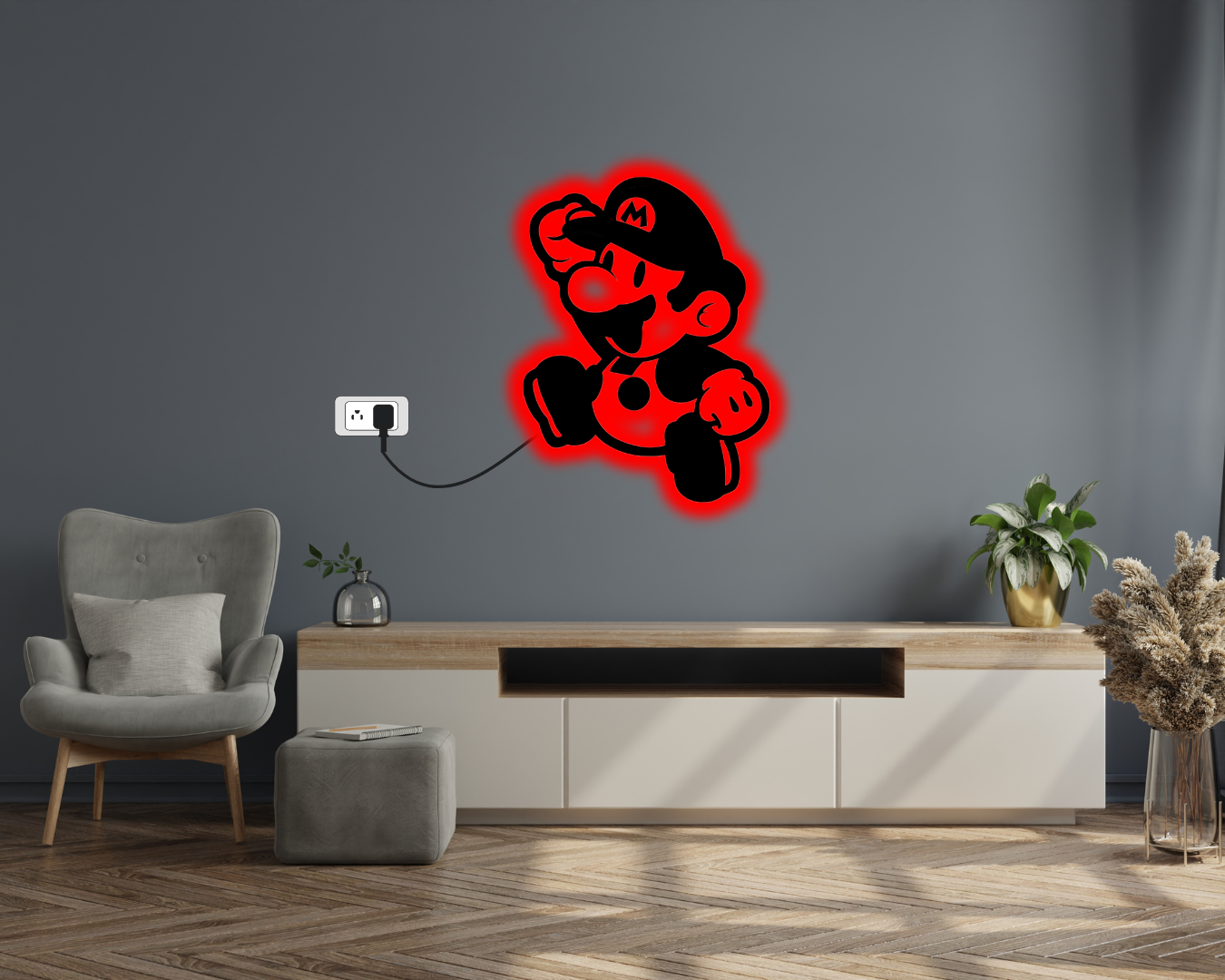 Mario LED Wall Décor