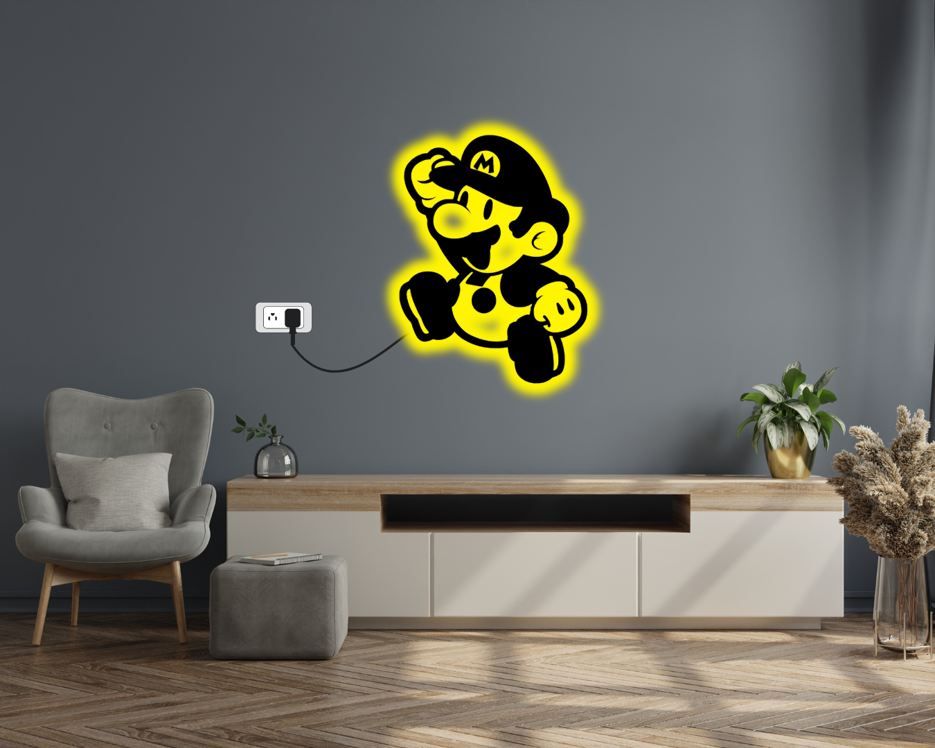 Mario LED Wall Décor
