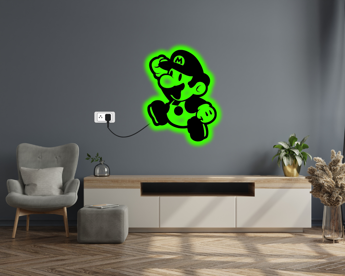 Mario LED Wall Décor