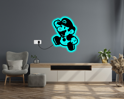 Mario LED Wall Décor