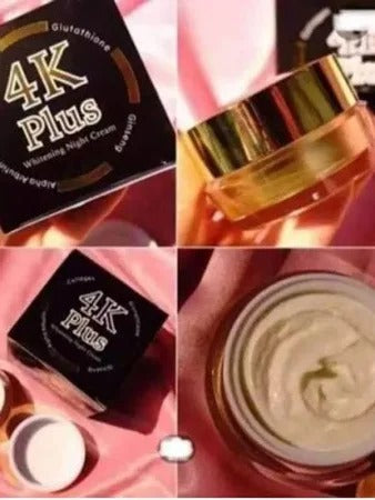 4K Plus Whitening Night Face Cream 100% Original