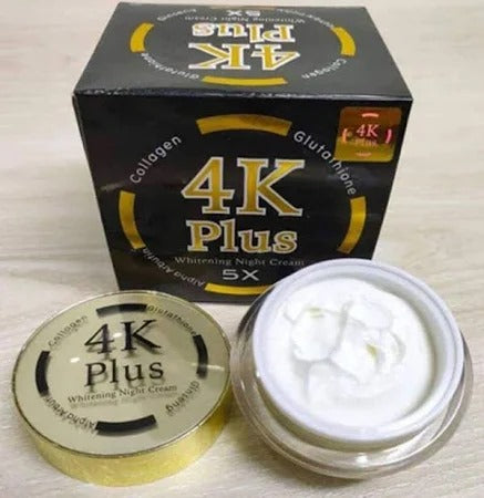 4K Plus Whitening Night Face Cream 100% Original