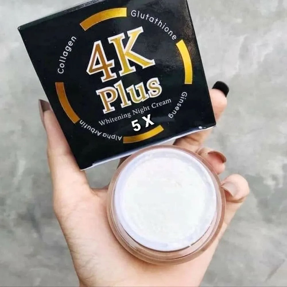 4K Plus Whitening Night Face Cream 100% Original
