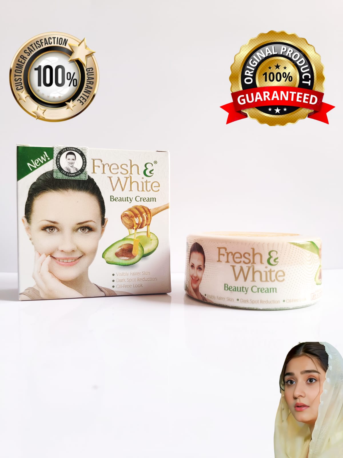 Fresh & White Beauty Cream 100% Result Grantee