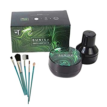 SUNISA Mushroom Head Air Cushion CC Cream – Lightweight Moisturizing Foundation with Mushroom Puff