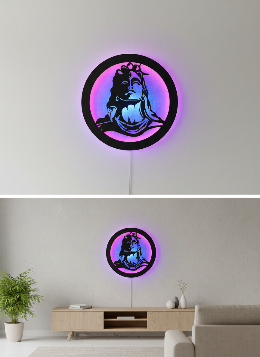 Mahadev LED Wall Décor