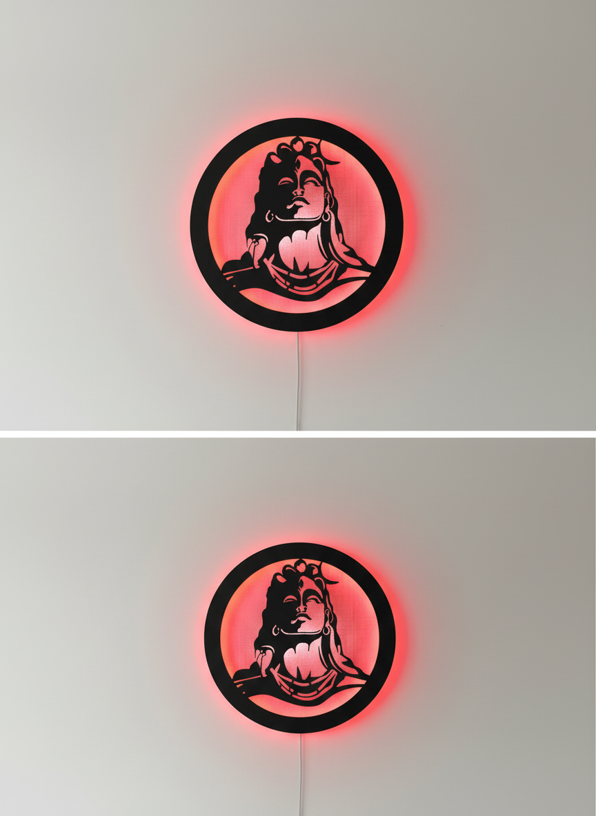 Mahadev LED Wall Décor