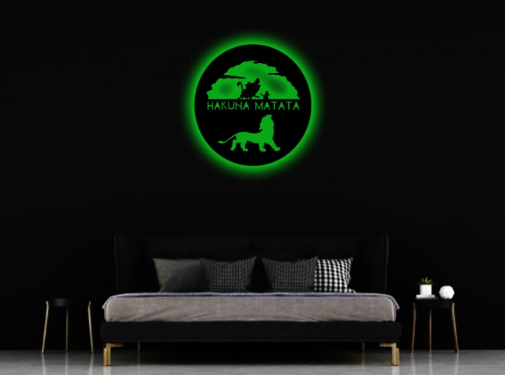 Hakuna Matata LED Wall Décor LED Logo