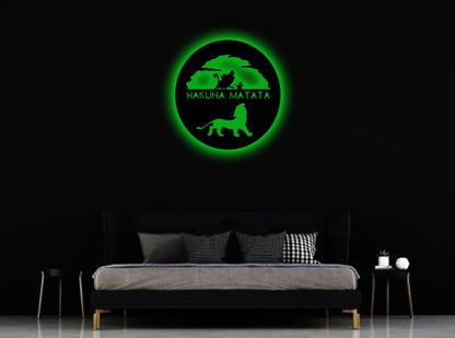 Hakuna Matata LED Wall Décor LED Logo