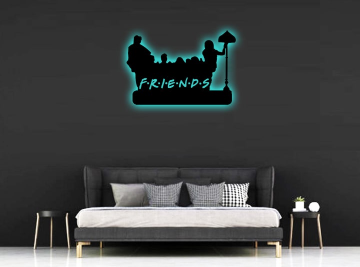 Friends LED Wall Décor
