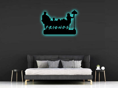 Friends LED Wall Décor