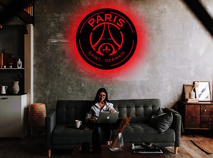 Paris Fan Club LED Wall Décor