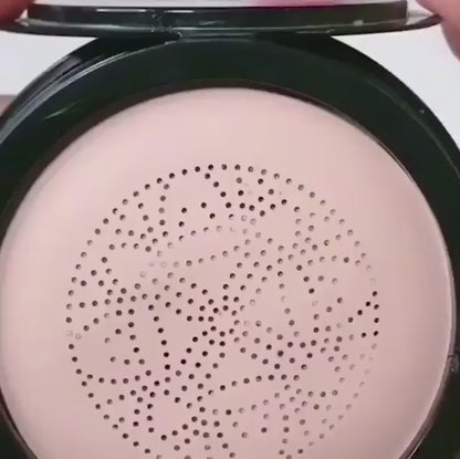 SUNISA Mushroom Head Air Cushion CC Cream – Lightweight Moisturizing Foundation with Mushroom Puff