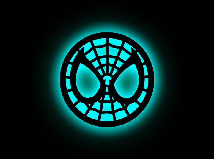Spider-Man LED Wall Décor