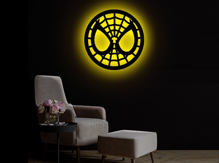 Spider-Man LED Wall Décor