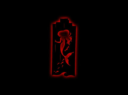 Water Angel LED Wall Décor