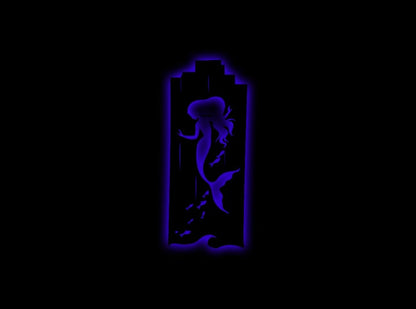 Water Angel LED Wall Décor